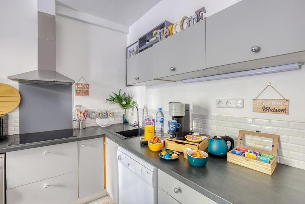 Apartmán Escale A Paris Metro & Parking Saint-Ouen  Exteriér fotografie