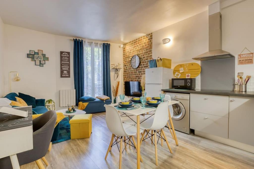 Apartmán Escale A Paris Metro & Parking Saint-Ouen  Exteriér fotografie