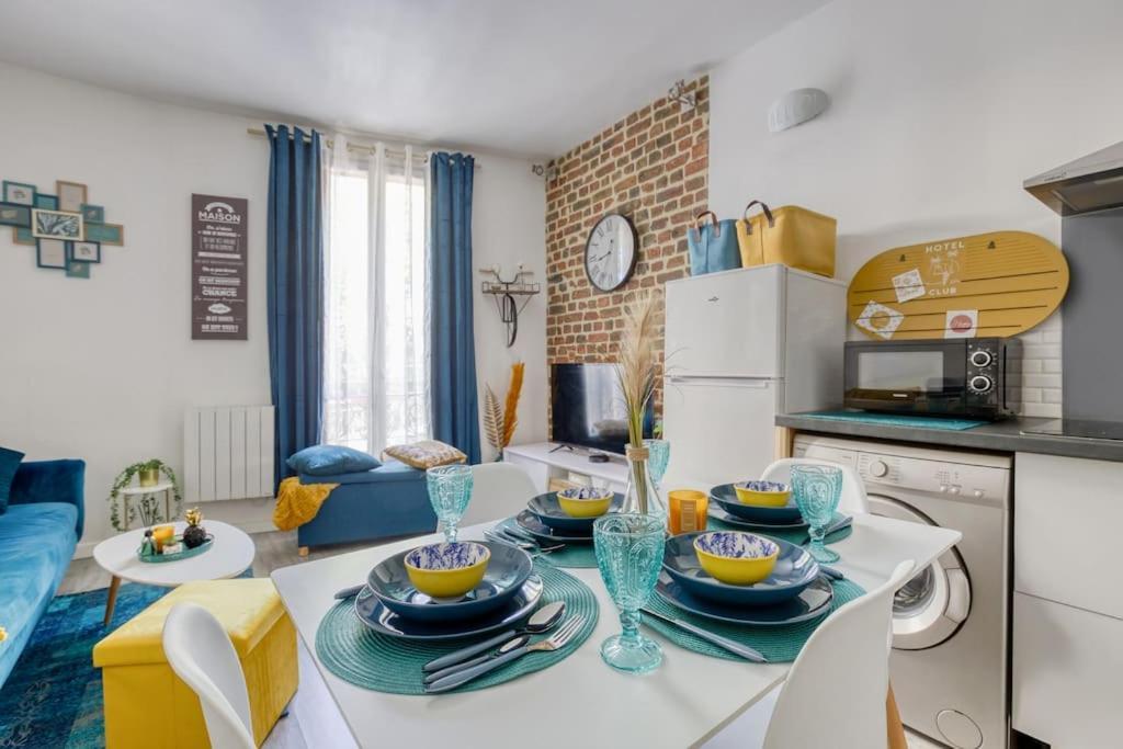 Apartmán Escale A Paris Metro & Parking Saint-Ouen  Exteriér fotografie