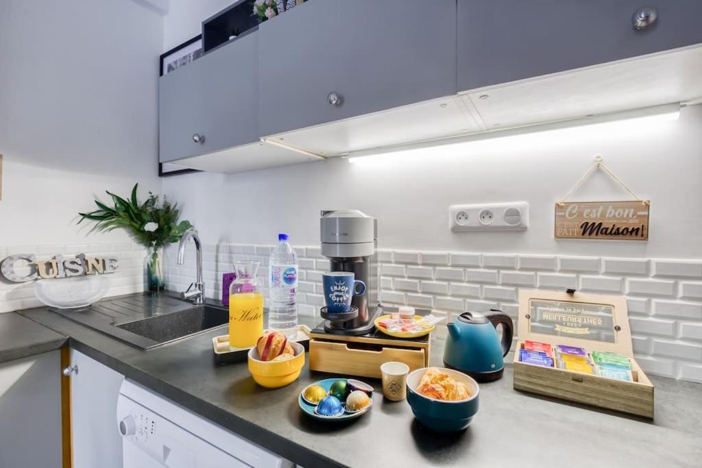 Apartmán Escale A Paris Metro & Parking Saint-Ouen  Exteriér fotografie